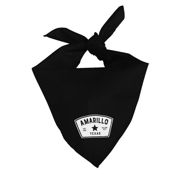 Amarillo Texas Bandana - Badge
