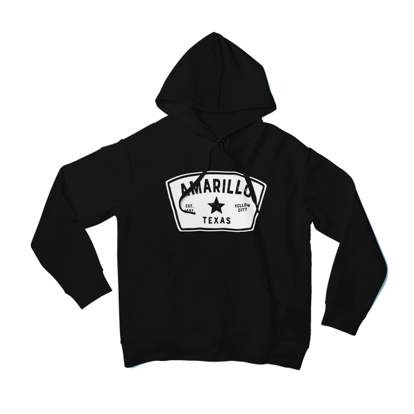 Amarillo Texas Hoodie - Badge