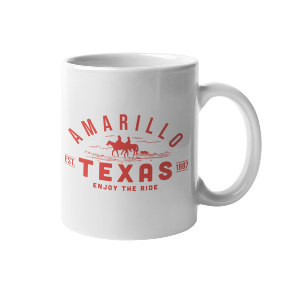 Amarillo Texas Mug - Enjoy the Ride