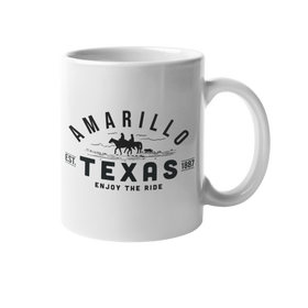 Amarillo Texas Mug - Enjoy the Ride