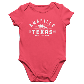 Amarillo Texas Infant Onesie - Enjoy the Ride