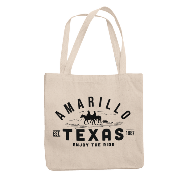 Amarillo Texas Tote Bag - Enjoy the Ride