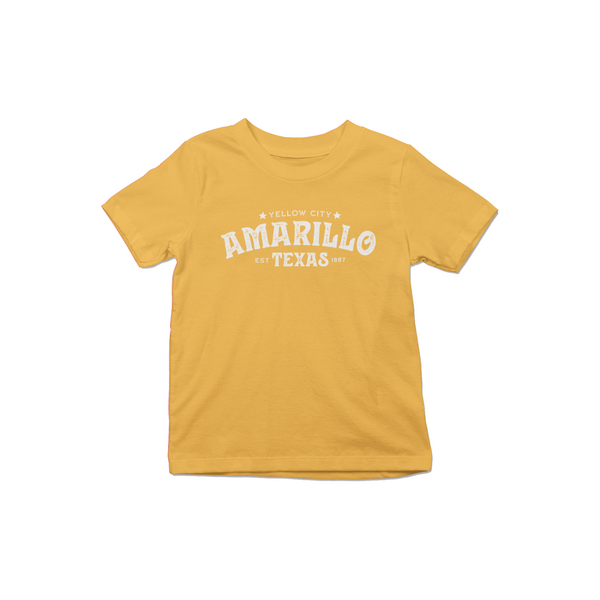 Amarillo Texas Toddler T-shirt -Yellow City