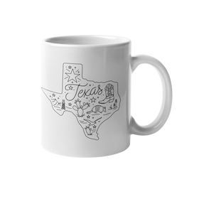 Around Texas Mug