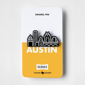 Austin Texas Skyline Pin