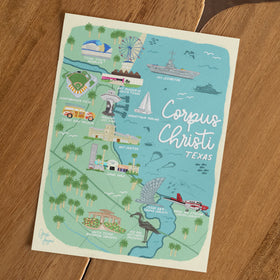 Postcard-CC Coast