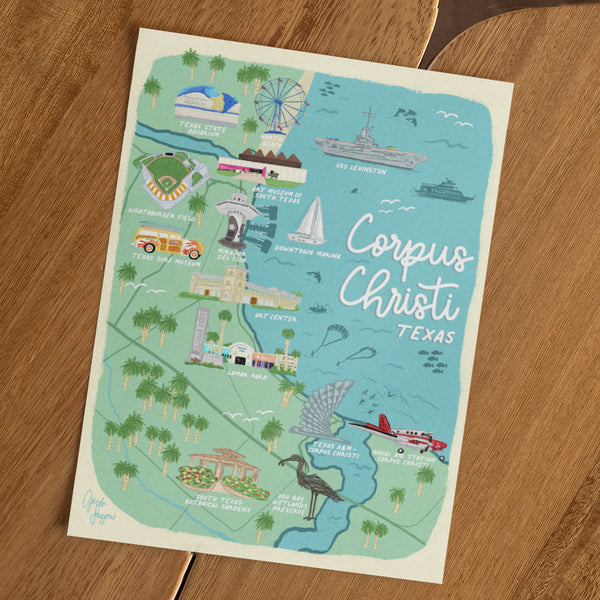 Postcard-CC Coast