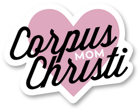 Corpus Christi Mom Heart Decal/Sticker