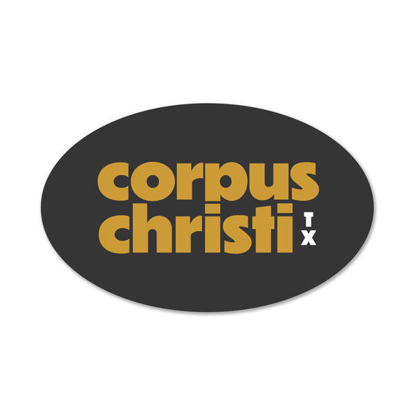 Corpus Christi Retro Decal/Sticker