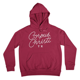 Corpus Christi TX Heart Hoodie