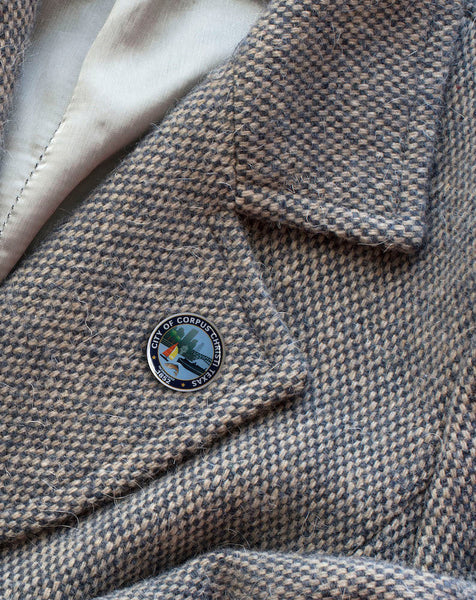 Corpus Christi City Pin