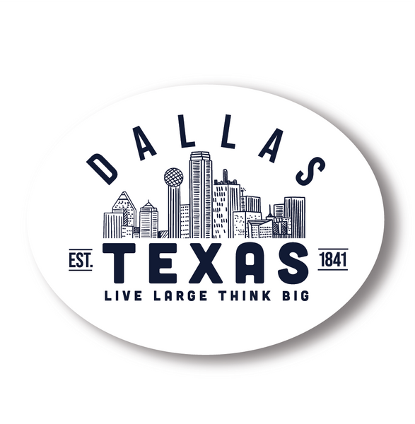 Dallas Texas Decal