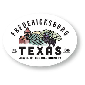Fredericksburg Texas Decal