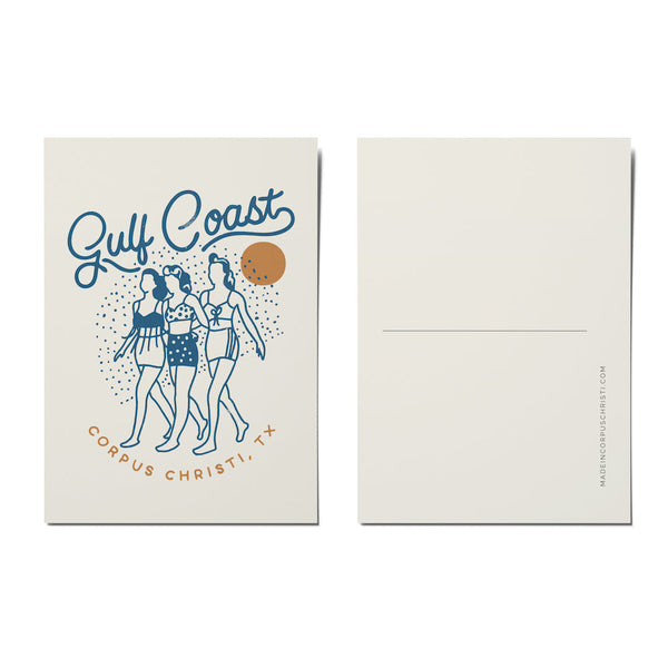 Postcard-Gulf Coast Girls - Corpus Christi