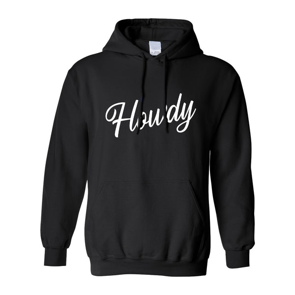 Howdy Script Hoodie