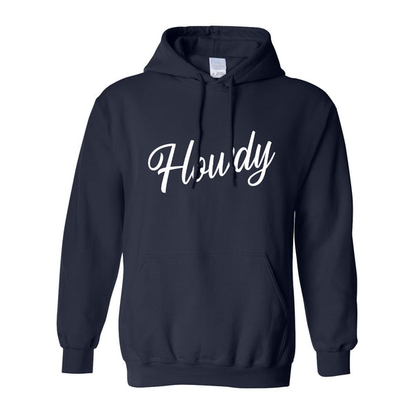 Howdy Script Hoodie
