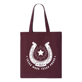 Texas Horseshoe Tote