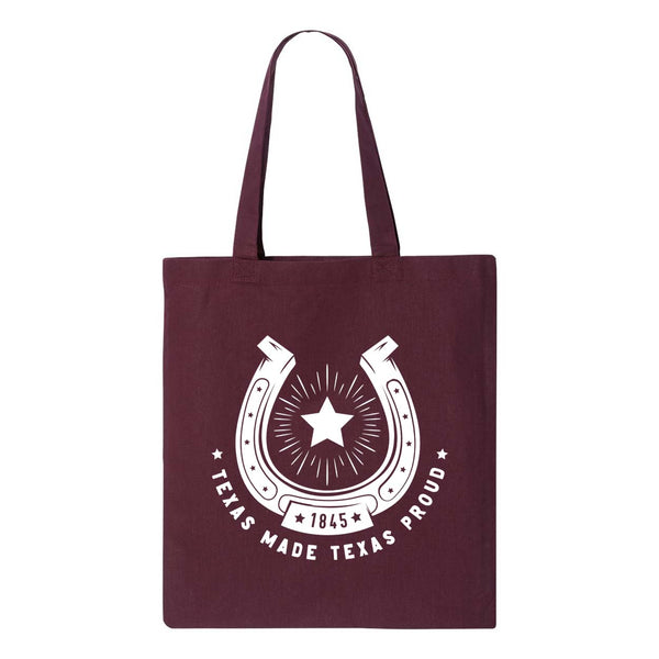 Texas Horseshoe Tote