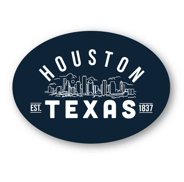 Houston Texas Decal
