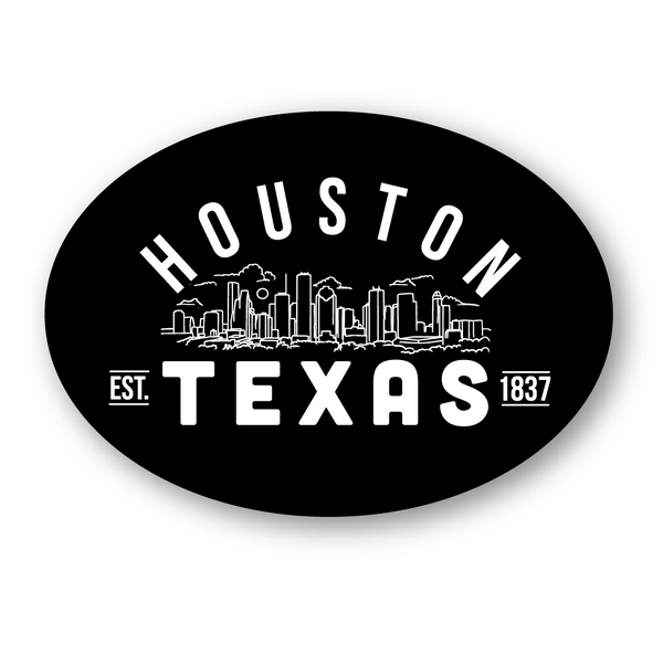 Houston Texas Decal