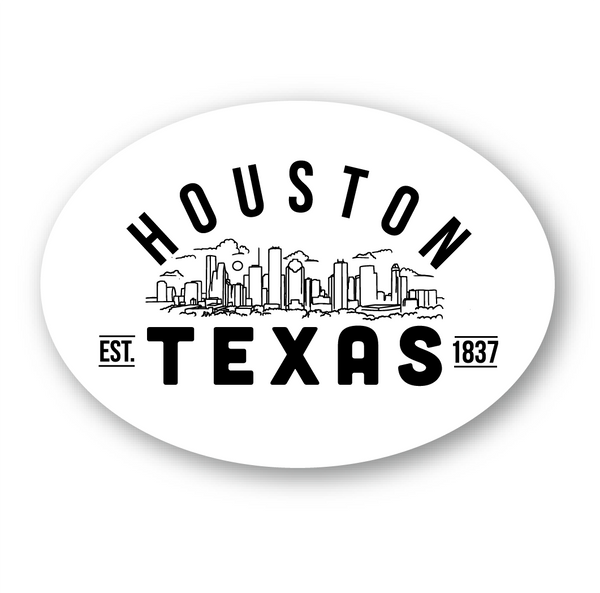 Houston Texas Decal