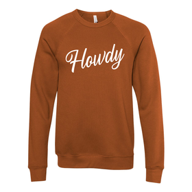 Howdy Script Sweatshirt - LUXE