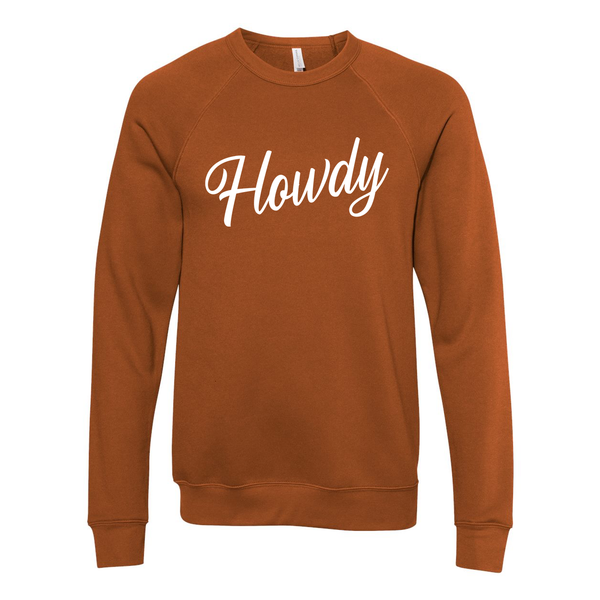 Howdy Script Sweatshirt - LUXE