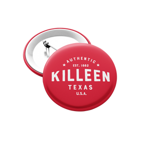 Killeen Texas Button - Authentic