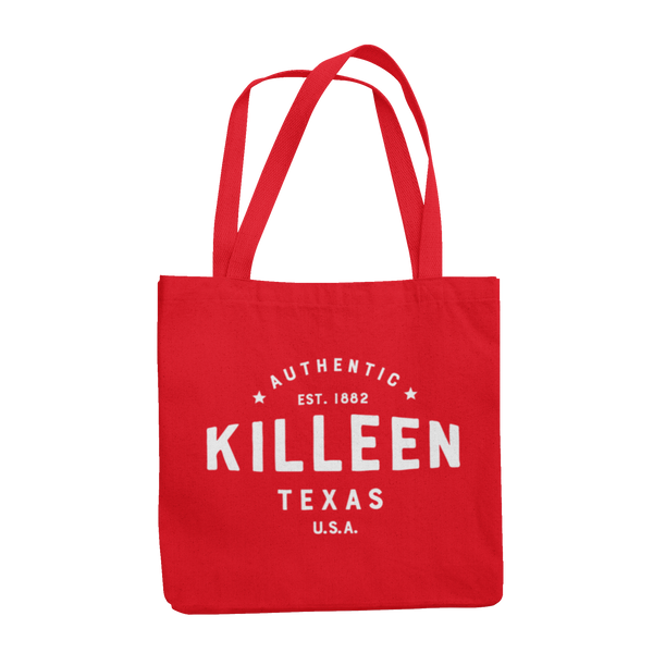 Killeen Texas Tote Bag - Authentic