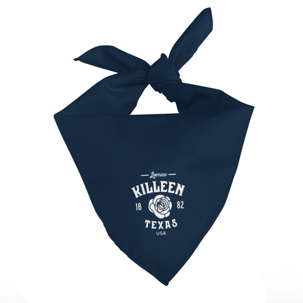 Killeen Texas Bandana - Rose