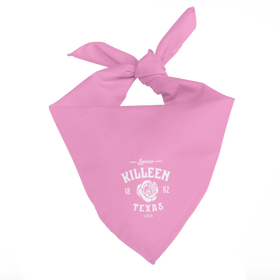 Killeen Texas Bandana - Rose