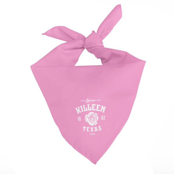 Killeen Texas Bandana - Rose