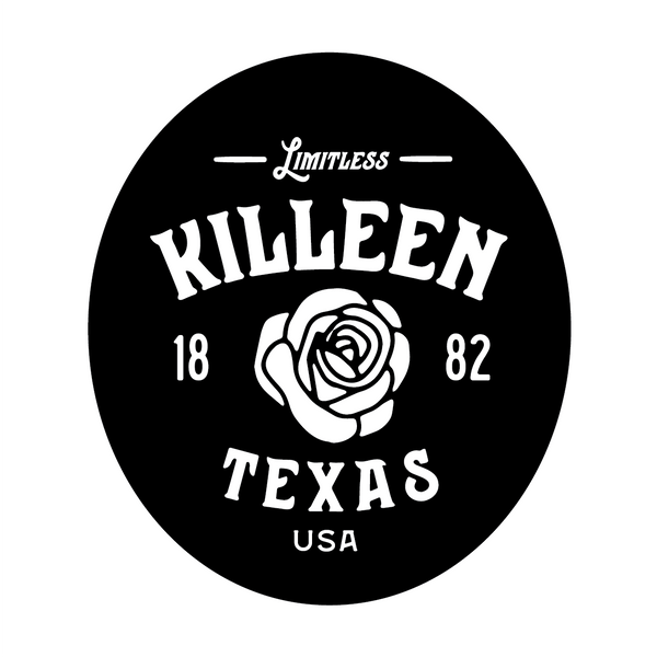 Killeen Texas Decal - Rose