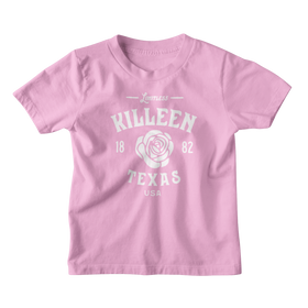 Killeen Texas Youth T-shirt - Rose
