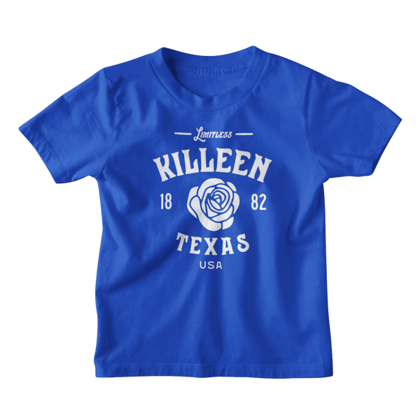 Killeen Texas Youth T-shirt - Rose