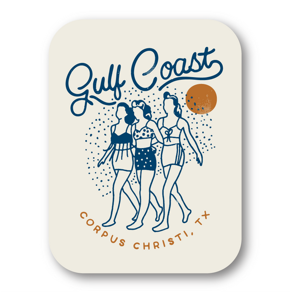 Gulf Coast Girls Decal/Sticker - Corpus Christi