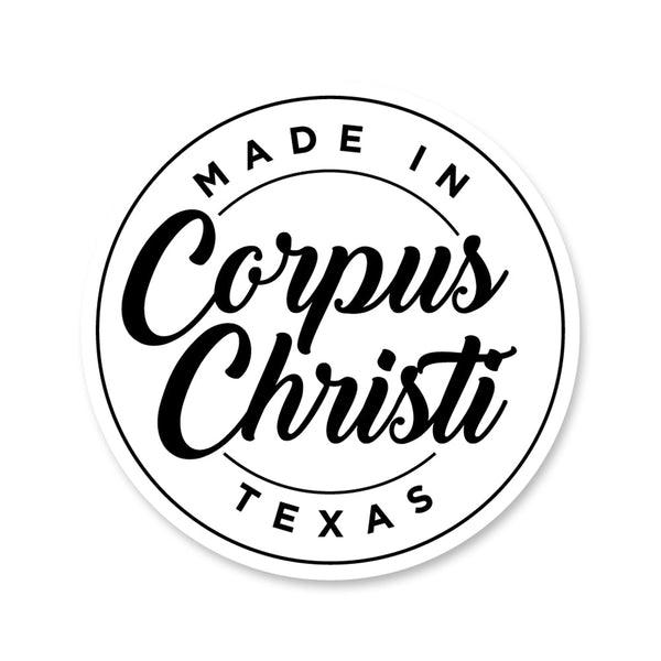 Made in Corpus Christi Decal/Sticker