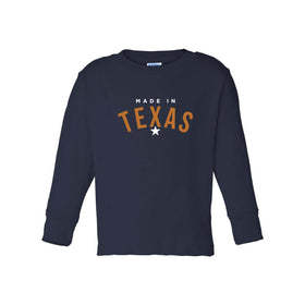 Toddler Made In Texas Long Sleeve Tee