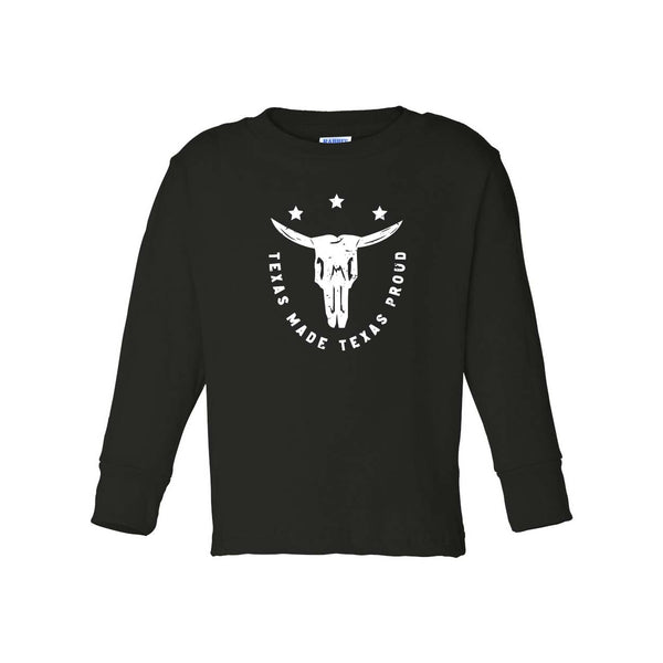 Youth Skull Long Sleeve Tee