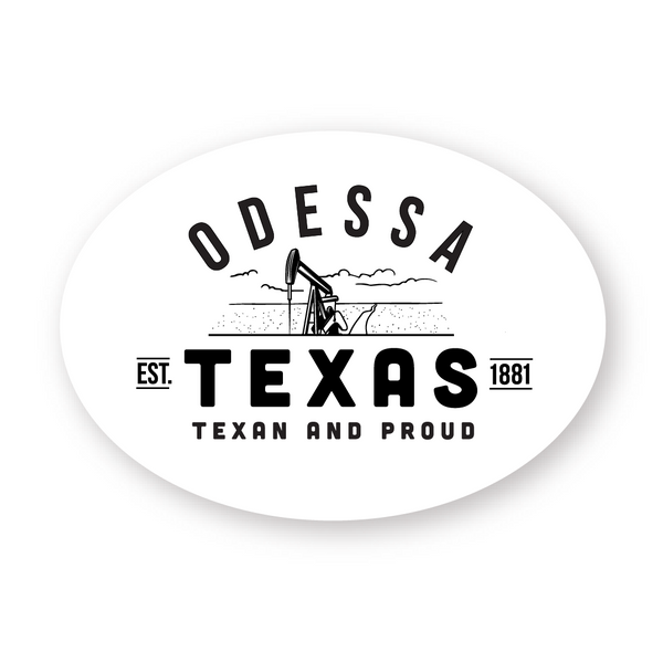 Odessa Texas Decal