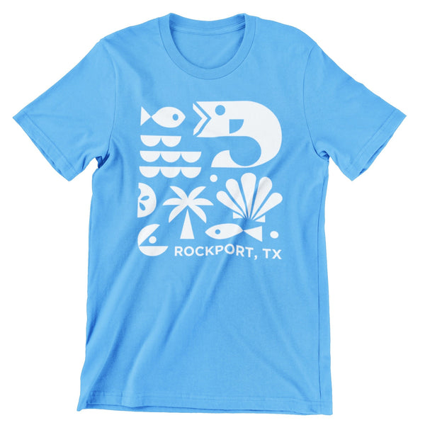 Rockport Texas Icons T-Shirt