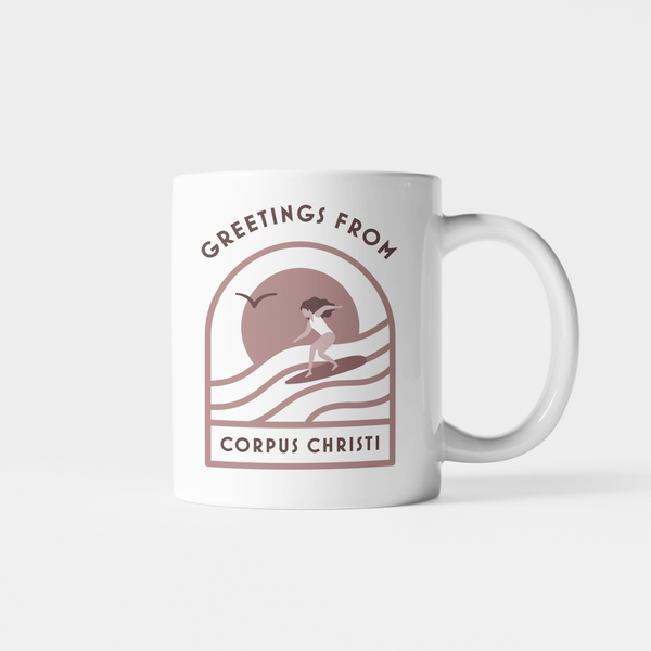 Surfer Girl Mug
