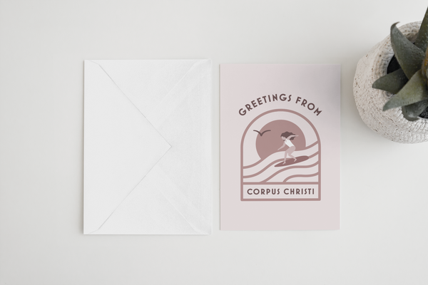 Surfer Girl Note Cards