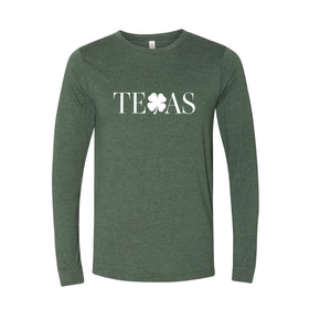 Texas Clover Long Sleeve T-Shirt