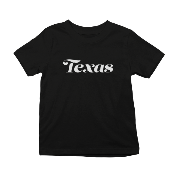 Texas Toddler Retro Type T-shirt