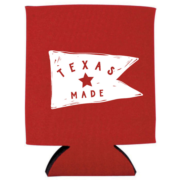 Texas Made Pennant - Can Cooler