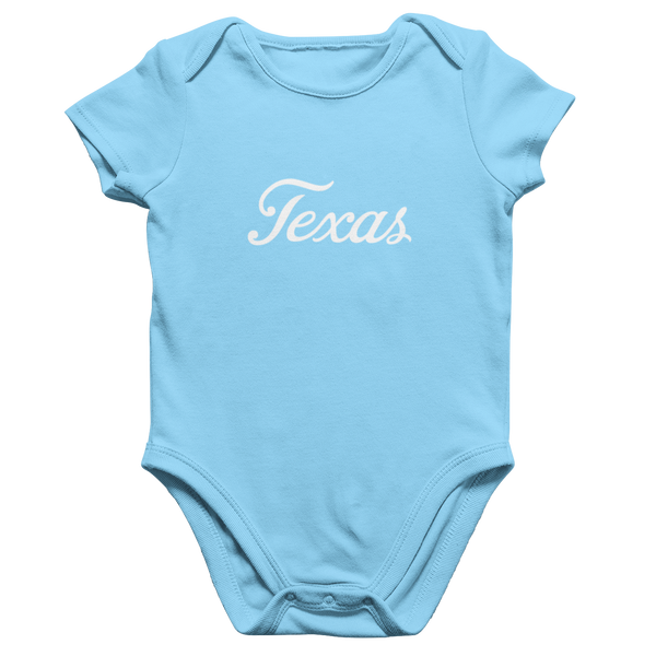 Texas Script Onesie