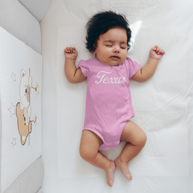 Texas Script Onesie