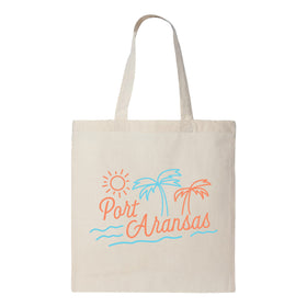Port Aransas Texas - Sun Tote Bag