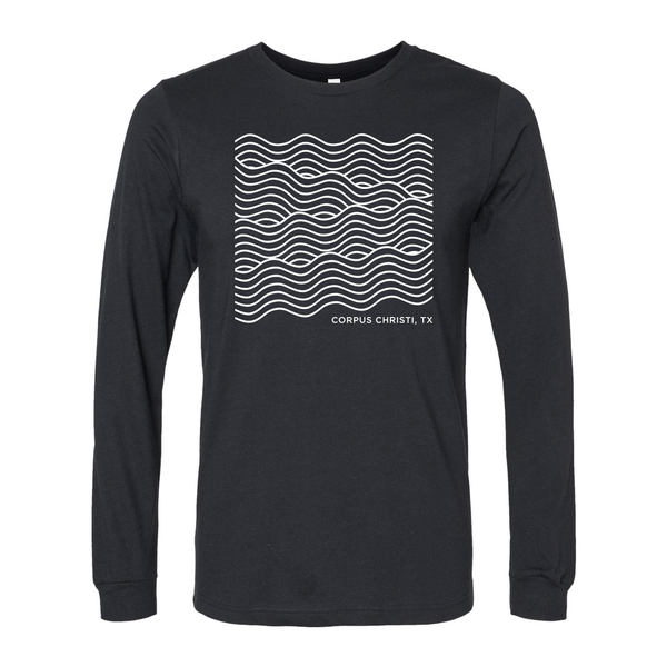 Corpus Christi Waves Long Sleeve T-shirt